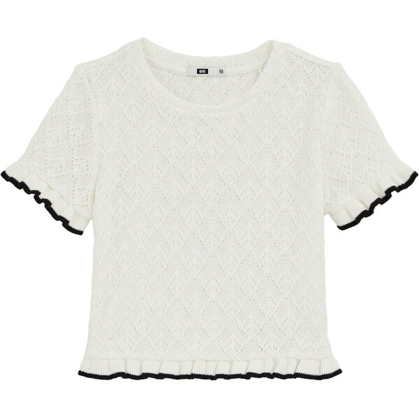 WE Fashion Sveter čierna / biela 62434171