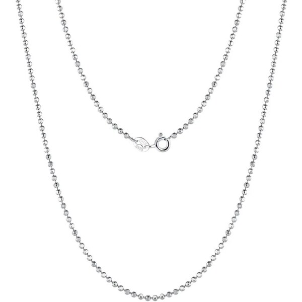 MAJYA Strieborná retiazka RONAN 45 cm | šírka 1,5 mm 11606 64582430