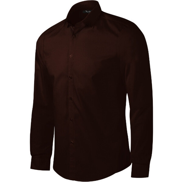 MALFINI, a.s. Dynamická pánska košeľa káva 62441034