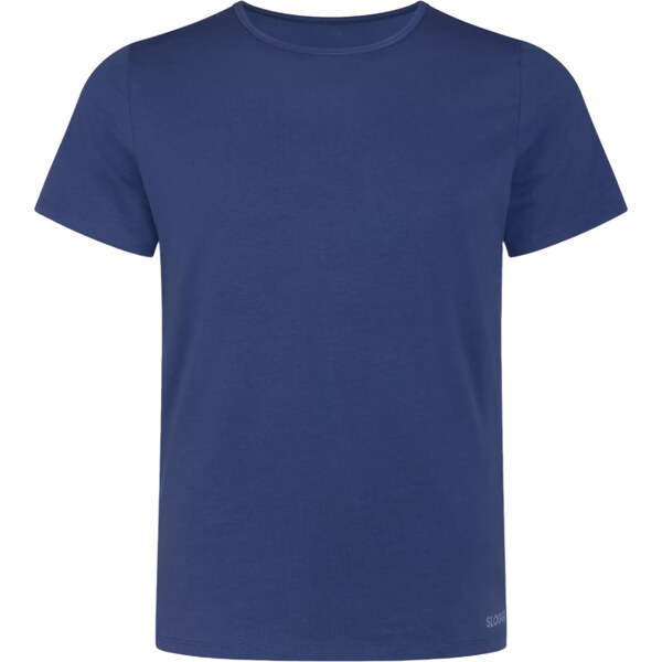 Pánske tričko EVER Ease O-Neck - UNKNOWN - tmavomodrá 6312 - SLOGGI 62122595