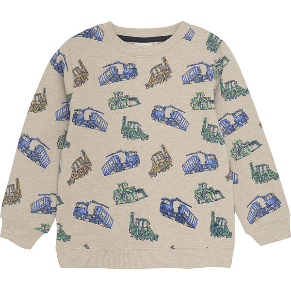 Minymo Mikina Beige Melange 62447207