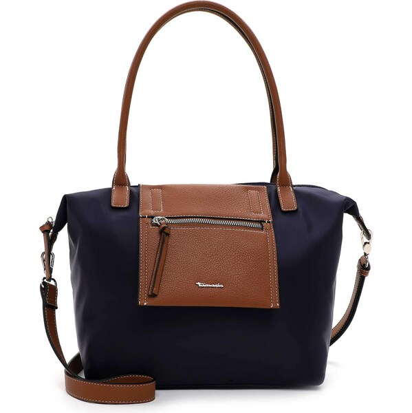 Tamaris Shopper Fabrizia tmavomodrá / karamelová 62464252