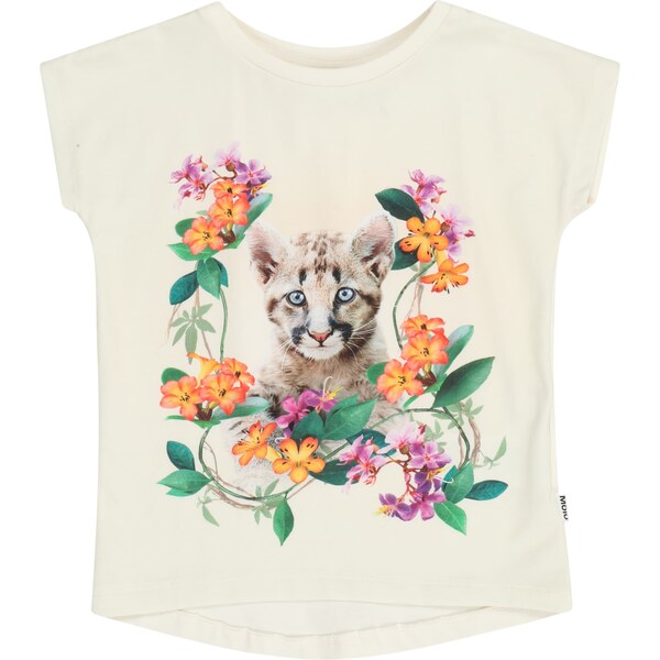 Molo Tričko Ragnhilde krémová / trstinová / fialová / oranžová 62682775