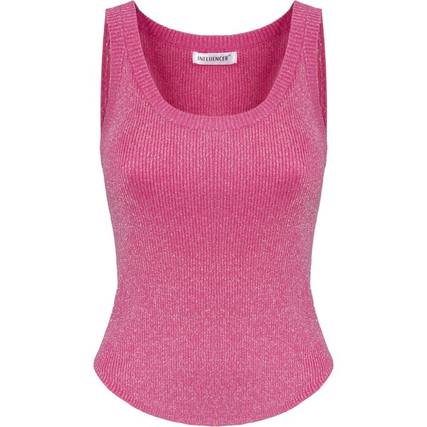 Influencer Vyšívaný top ružová 63152768