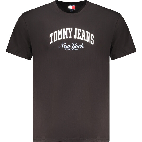 Pánske tričko Tommy Hilfiger čierne 64707572