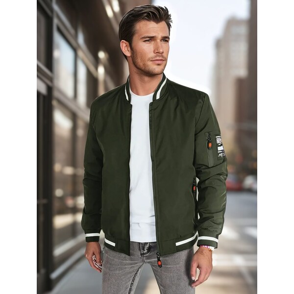 Dstreet Módna zelená bomber bunda 62464885