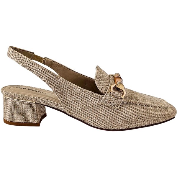 Dámske slingback lodičky Laura Biagiotti Textile Sand 62465814