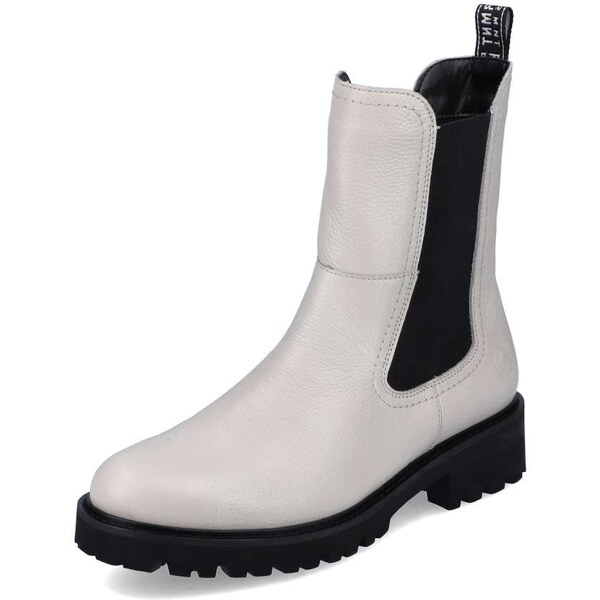 RIEKER Dámska členková obuv REMONTE D8694-80 biela W2 34057334