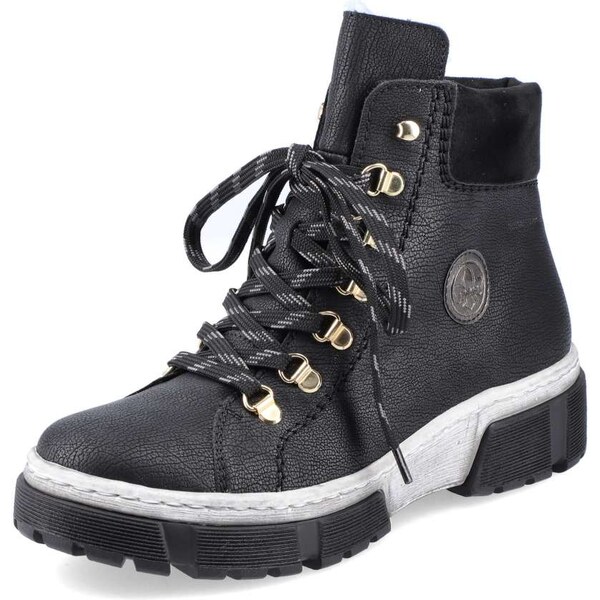 Dámska členková obuv RIEKER X8633-01 čierna W2 37509441