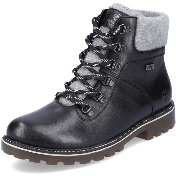 RIEKER Dámska členková obuv REMONTE D8462-02 čierna W2 34838103