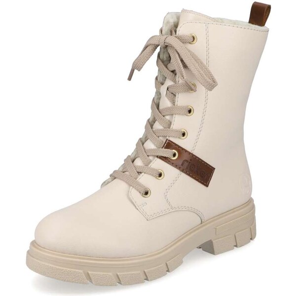 Dámska členková obuv RIEKER Z9105-60 béžová W2 34910073