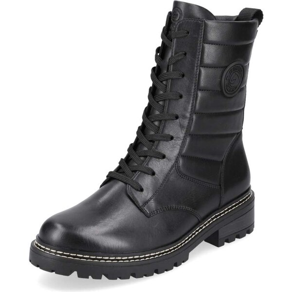 RIEKER Dámska členková obuv REMONTE D0B70-01 čierna W2 35095691