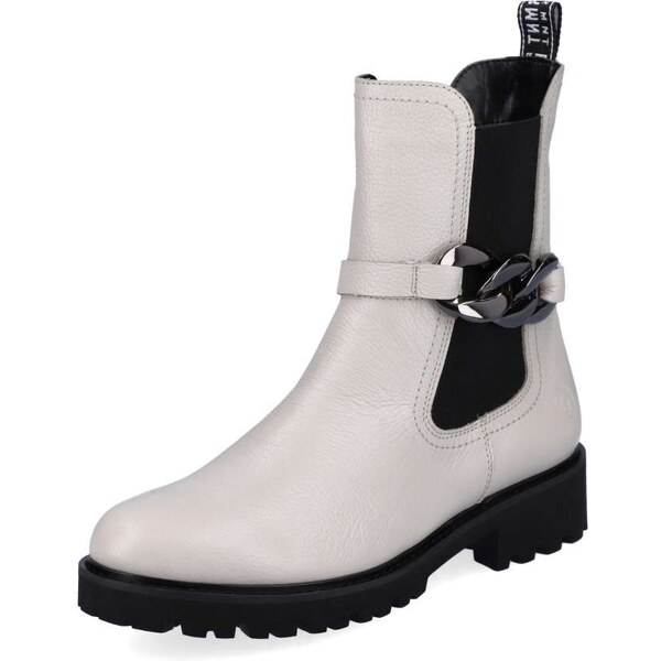 RIEKER Dámska členková obuv REMONTE D8695-80 biela W2 35502745