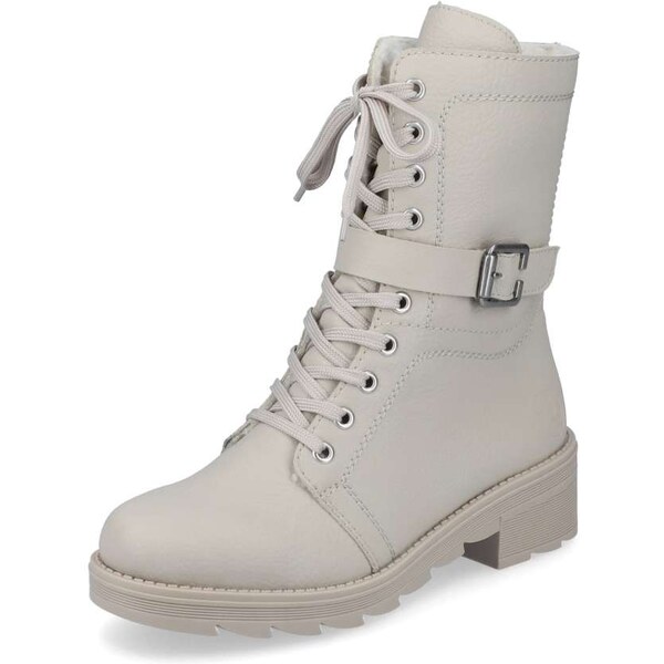 Dámska členková obuv RIEKER X0512-60 béžová W2 35683676