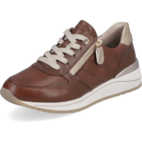 RIEKER Dámske tenisky REMONTE R3707-24 hnedá S3 37497385