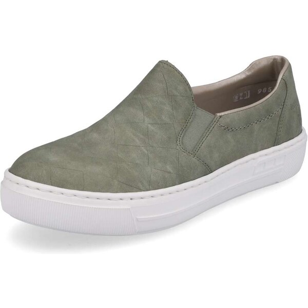 Dámske mokasíny RIEKER L9851-52 zelená S3 37507552