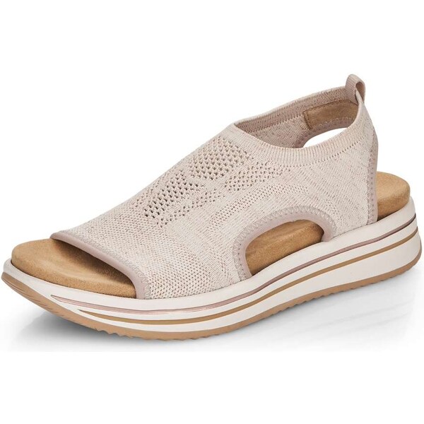 RIEKER Dámske sandále REMONTE R2955-32 ružová S3 54099613