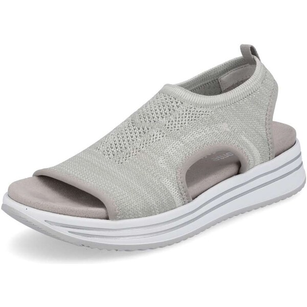 RIEKER Dámske sandále REMONTE R2955-52 zelená S3 55573525