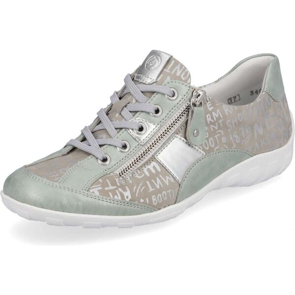 RIEKER Dámske tenisky REMONTE R3403-52 zelená S3 38010072