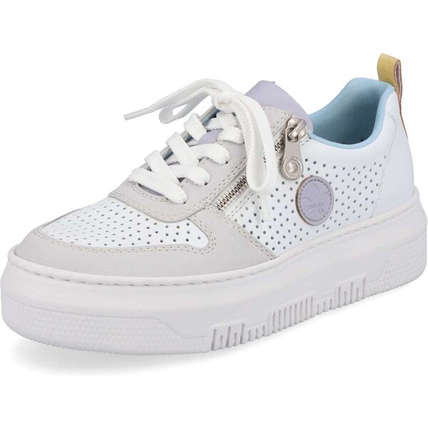 Dámske tenisky RIEKER M1905-80 biela S3 41214511