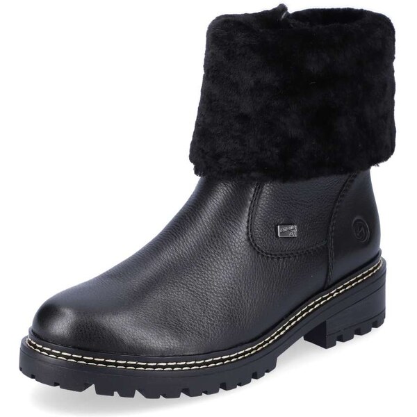 RIEKER Dámska členková obuv REMONTE D0B71-01 čierna W3 56772808