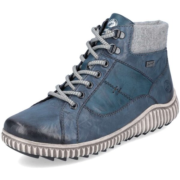 RIEKER Dámska členková obuv REMONTE R8276-14 modrá W3 36126112