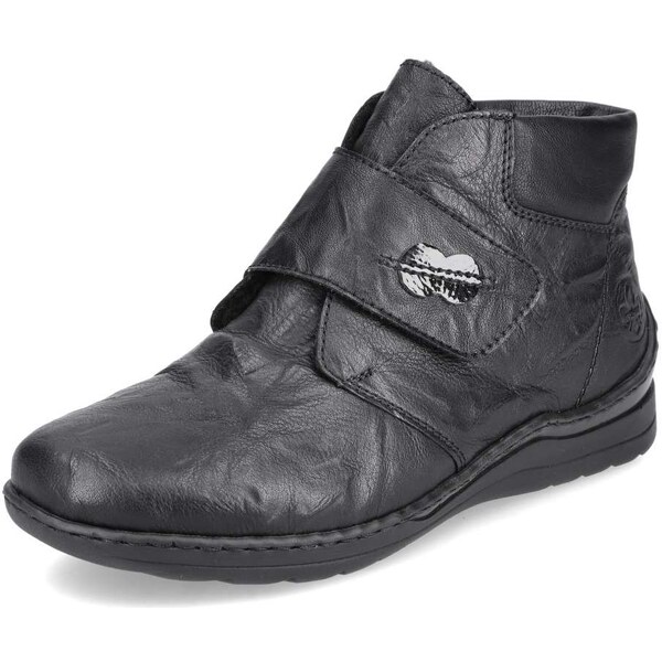 Dámska členková obuv RIEKER 48984-01 čierna W3 47931907