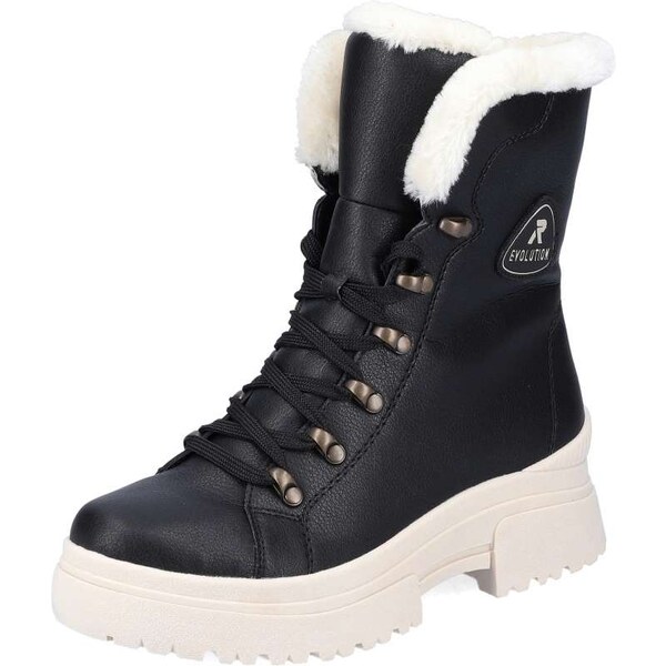 Dámska členková obuv RIEKER REVOLUTION W0372-00 čierna W3 35683673