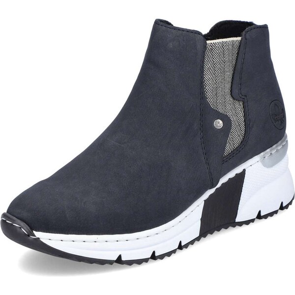 Dámska členková obuv RIEKER X6361-14 modrá W3 47931973