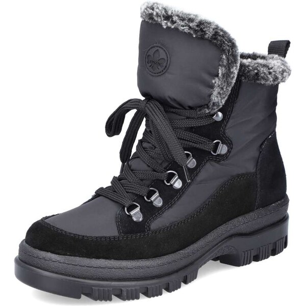 Dámska členková obuv RIEKER X8222-00 čierna W3 35626684