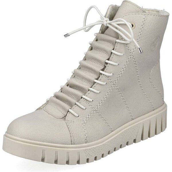 Dámska členková obuv RIEKER Y3420-61 béžová W5 64355018