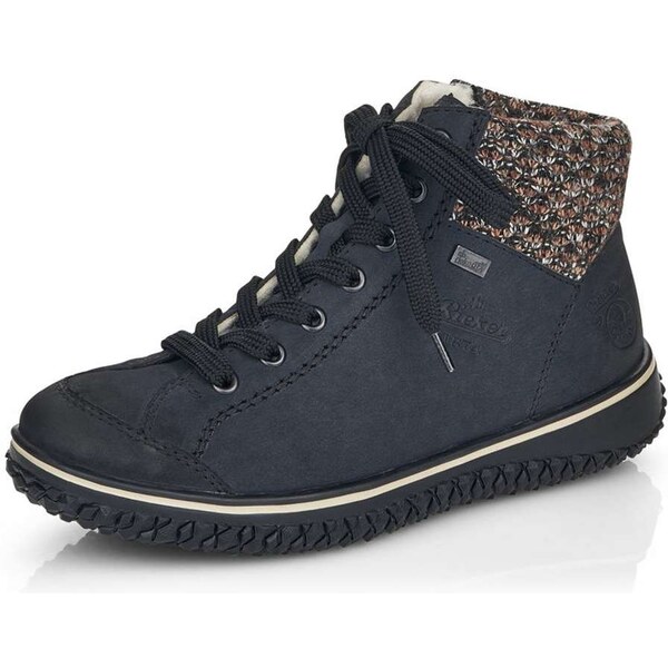 Dámska členková obuv RIEKER Z4243-14 modrá W3 18537010