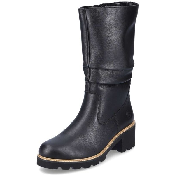 RIEKER Dámske čižmy REMONTE D0A75-00 čierna W3 37630504