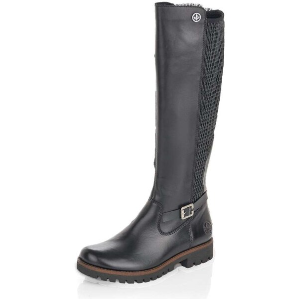 Dámske čižmy RIEKER 78592-00 čierna W3 18918722