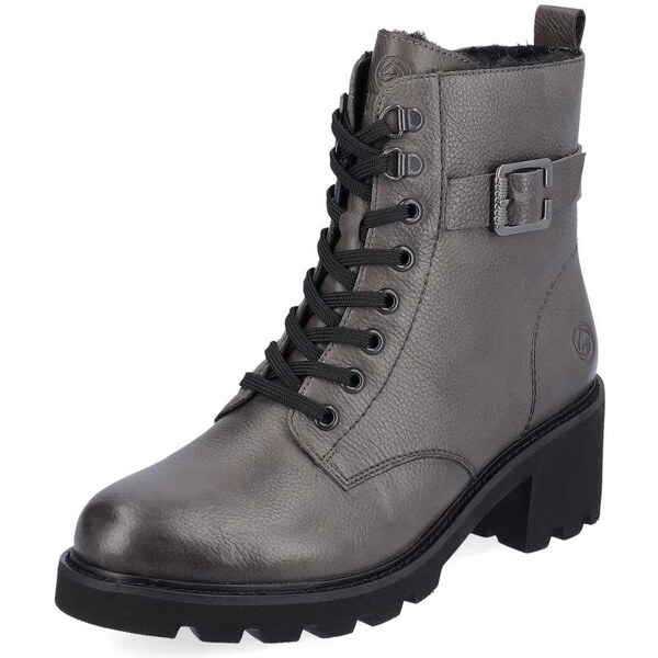 RIEKER Dámska členková obuv REMONTE D0A74-45 sivá W3 47803345