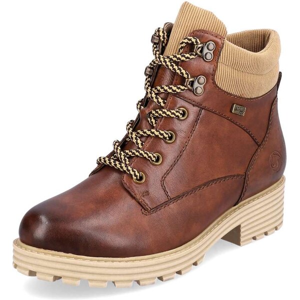 RIEKER Dámska členková obuv REMONTE D0W75-22 hnedá W3 47931881