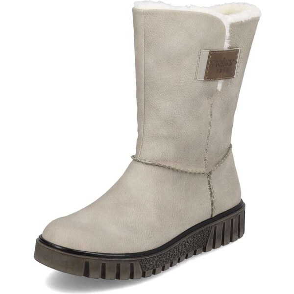 Dámska členková obuv RIEKER Y3456-60 béžová W3 46179931