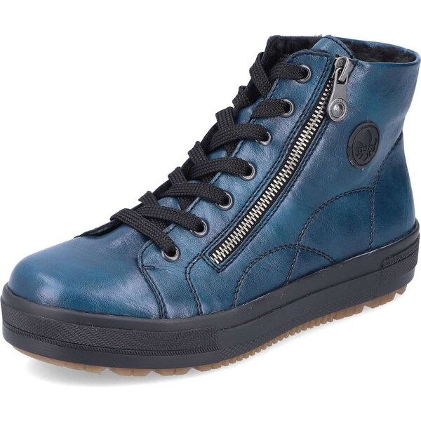 Dámska členková obuv RIEKER N2710-12 modrá W3 45718904