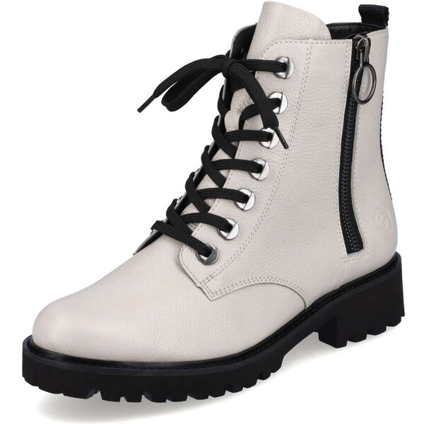 RIEKER Dámska členková obuv REMONTE D8671-81 béžová W3 47931892