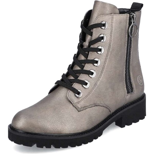 RIEKER Dámska členková obuv REMONTE D8671-91 sivá W3 47931893