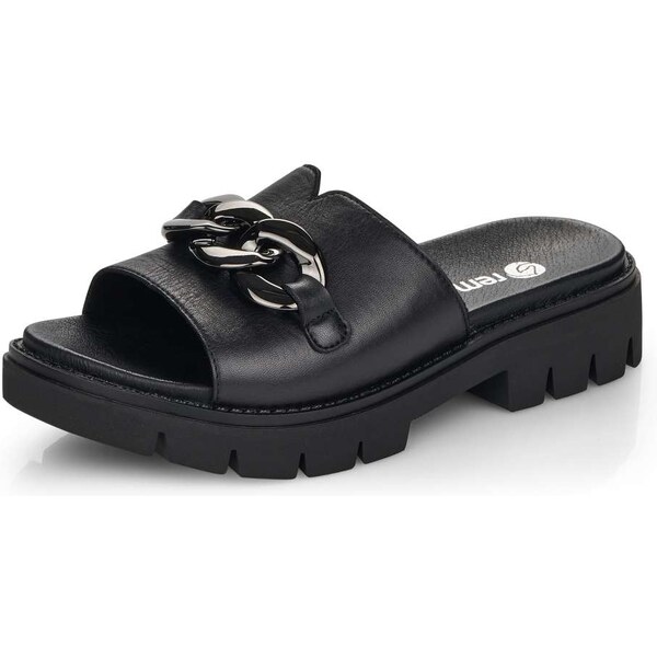 RIEKER Dámske šľapky REMONTE D7952-00 čierna S4 45264456