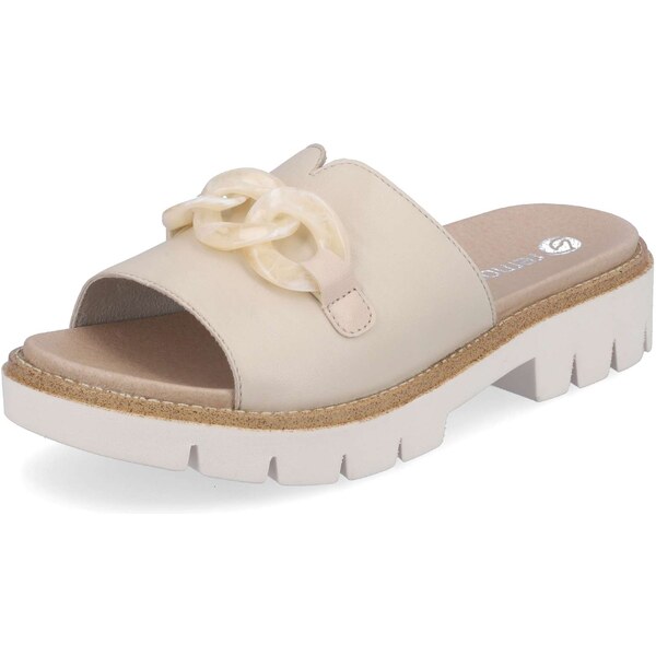 RIEKER Dámske šľapky REMONTE D7952-60 béžová S4 44562795