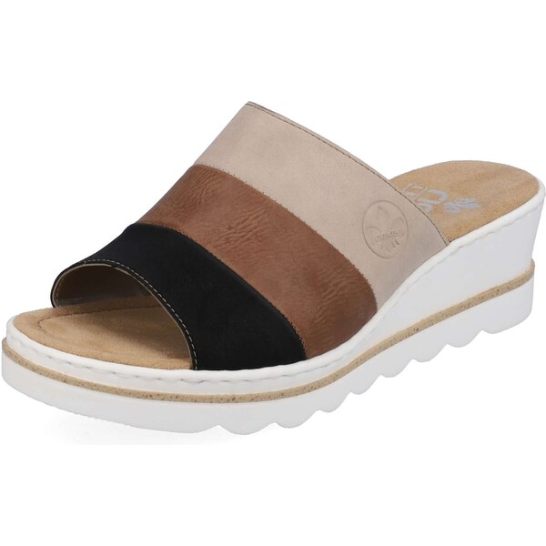 Dámske šľapky RIEKER 67492-64 béžová S4 55393425