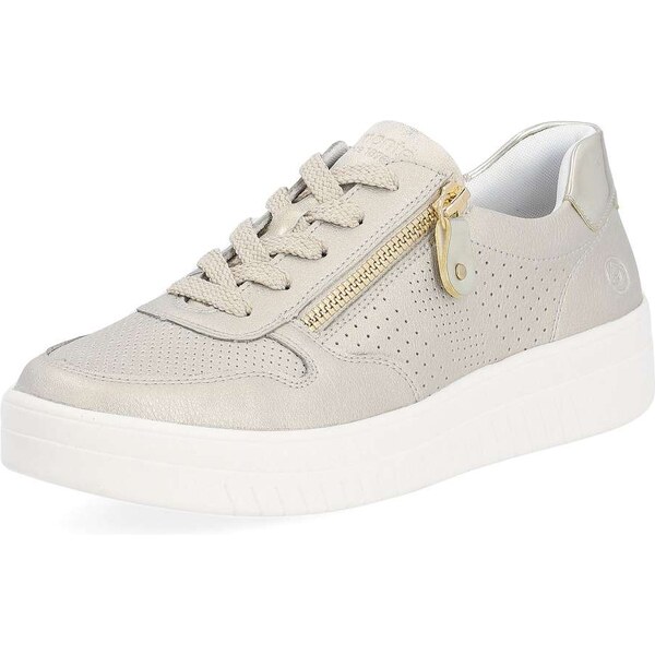 RIEKER Dámske tenisky REMONTE D0J02-90 zlatá S4 48764277