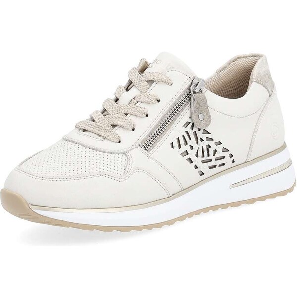 RIEKER Dámske tenisky REMONTE D1G00-81 béžová S4 48764313