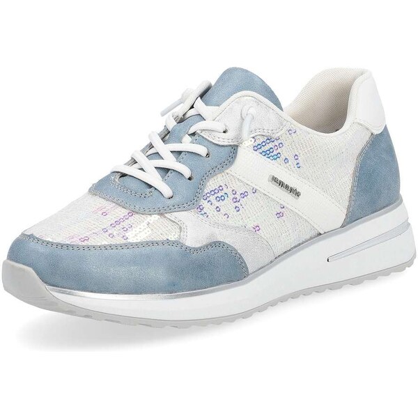 RIEKER Dámske tenisky REMONTE D1G01-80 modrá S4 48764314