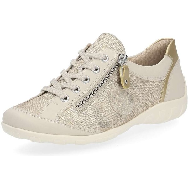 RIEKER Dámske tenisky REMONTE R3408-60 béžová S4 55393553