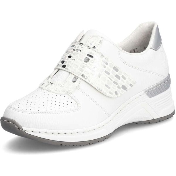 Dámske tenisky RIEKER N4354-81 biela S4 48764414