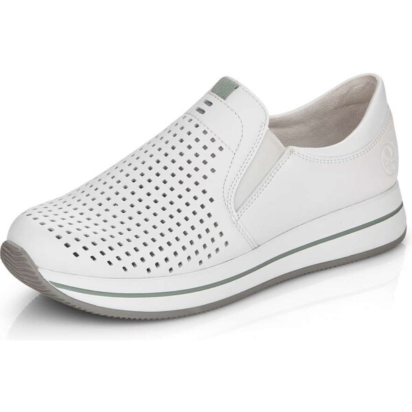 Dámske tenisky RIEKER N4546-80 biela S4 30231761