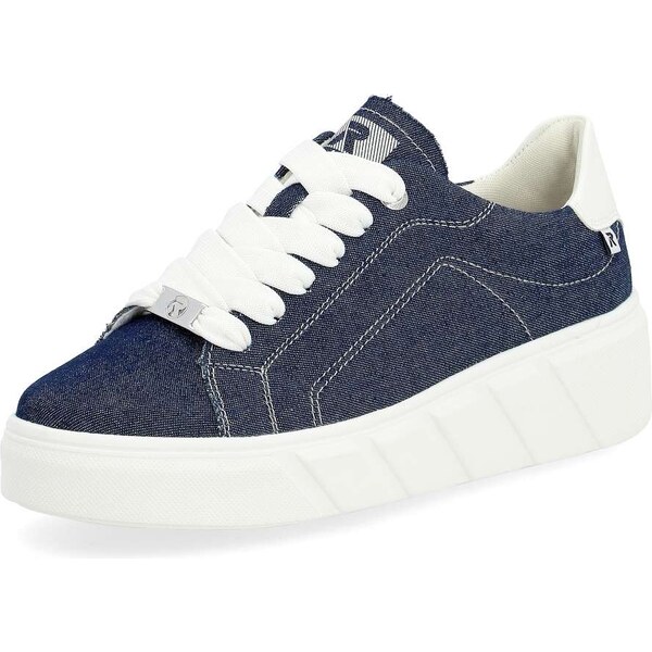 Dámske tenisky RIEKER REVOLUTION W0501-14 modrá S4 48764436